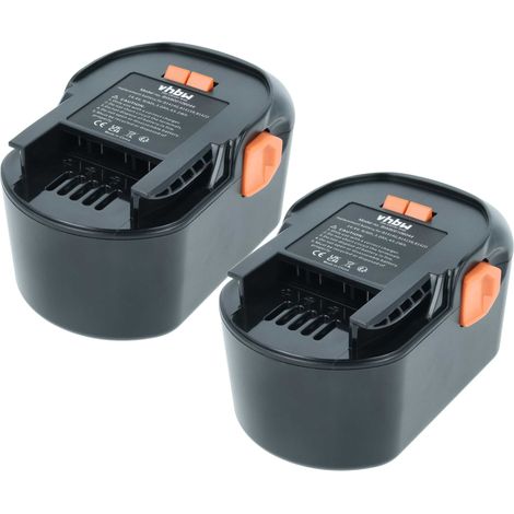 vhbw 2x Akku Ersatz für Würth 0700980420, 0700980425 für Werkzeug (3000 mAh, NiMH, 14,4 V)
