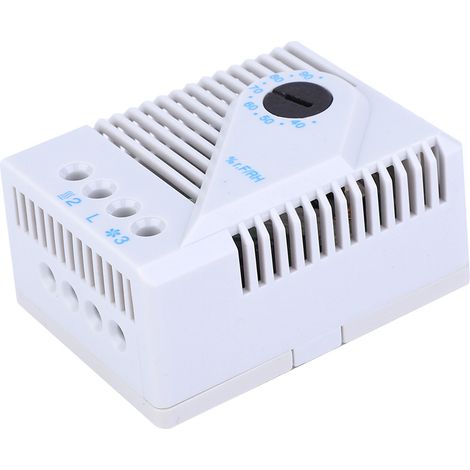 MFR012 Régulateur d'humidité mécanique, hygrostat, ventilateur chauffant pour meuble TV, régulateur d'humidité (1/5)