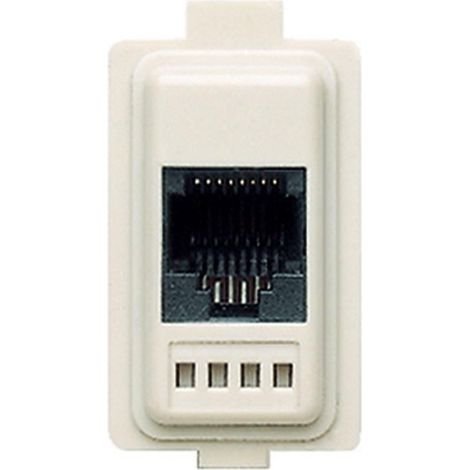 Bticino connettore telefonico rj12 serie magic 5973