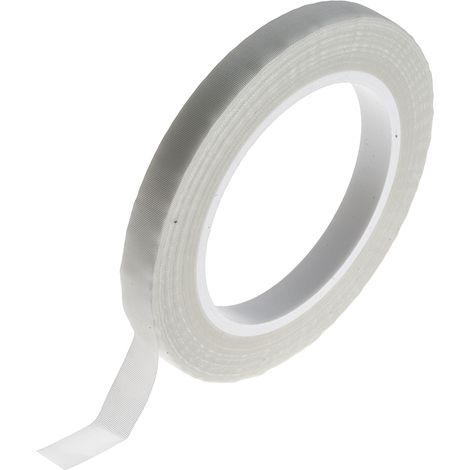 Ruban isolant RS PRO en Toile de verre Blanc 33m x 12mm x 0.18mm ( Prix pour 1 )