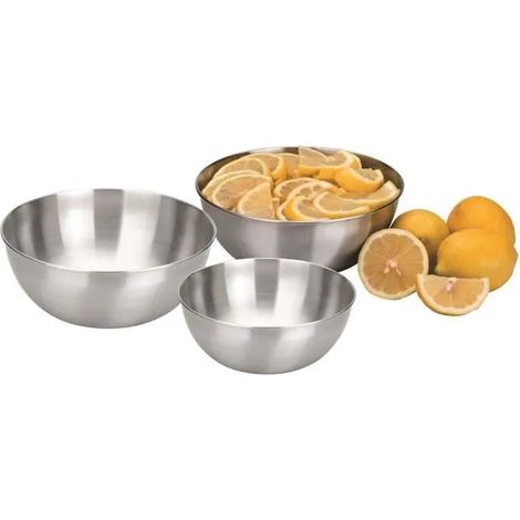 ibili 8411922449983 Schüssel aus Edelstahl Silber 8 cm