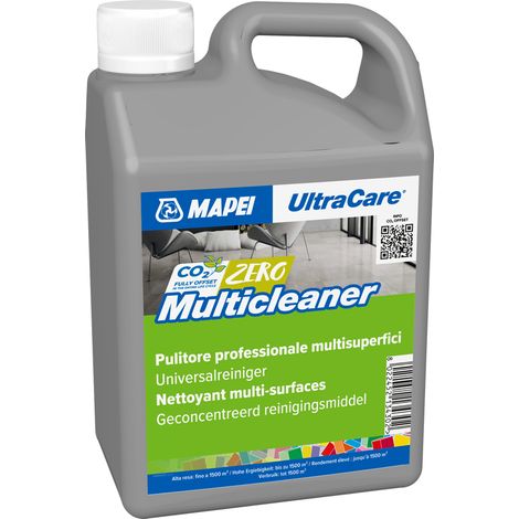 Ultracare multicleaner  lt. 1 pulitore neutro concentrato per pulizia ordinaria