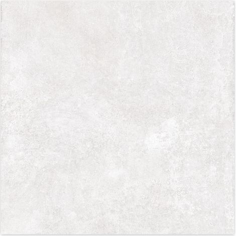 Carrelage effet Béton Blanc Lin 90x90x0,9 cm In&Out Sorelan - Sol et mur intérieur et Sol extérieur (vendu par carton de 1,62 m²) - RO'MA CARRELAGE