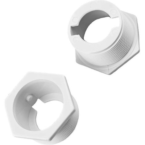 Lot de 2 connecteurs universels pour nettoyeur de piscine, compatibles avec les modèles Polaris 180, 280, 360, 380, 480 et 3900. Résistants à l'usure. (1/5)