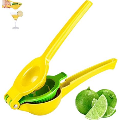 Spremiagrumi - Spremiagrumi manuale - Spremiagrumi - Spremiagrumi manuale - Utensile da cucina - Adatto per spremere limoni e agrumi - Giallo - 227,55 cm