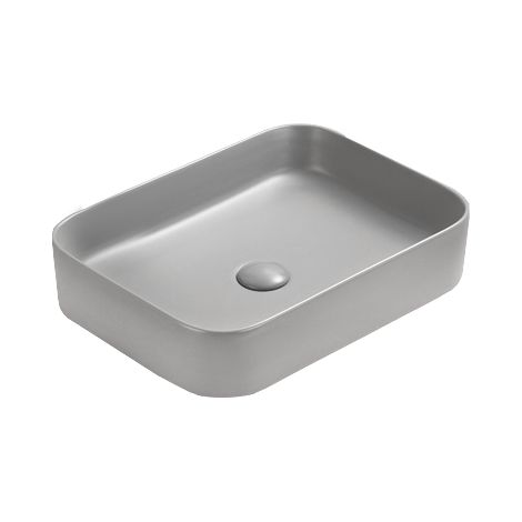 Mexen Vena lavandino da appoggio 50 x 37 cm, grigio chiaro opaco - 22195061 (1/2)