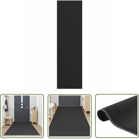 vidaXL Paillasson noir 115x400 cm (1/5)