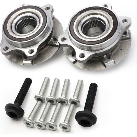 1 Paire Kits De Roulements Moyeu Roue Avant (gauche et droite) 8K0407613B avec A5, A4, A8, A7, A6, Q5 (2.0, 2.8, 3.0, 3.2) 8T3, 4G2, 8F7, 8KH 4H0498625 (1/5)