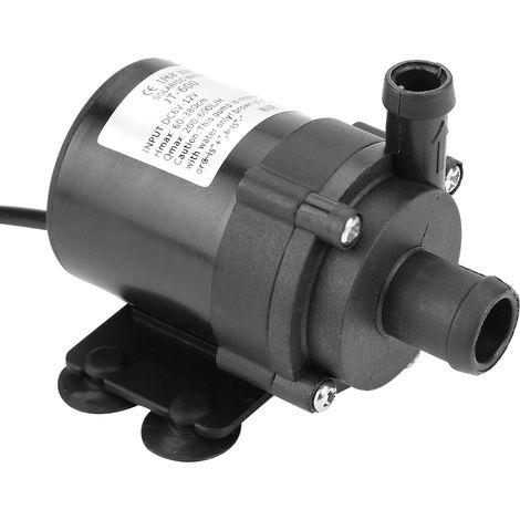 Mini pompe à eau CC sans balais pour petit bassin à poissons 12V -40℃ 100℃ (1/5)