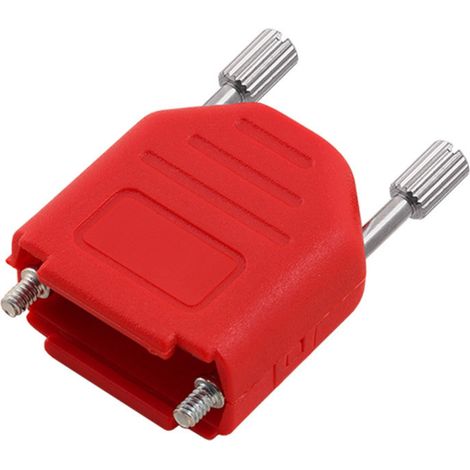 encitech DPPK09-FMR-K 6353-0143-01 D-SUB Gehäuse Polzahl: 9 Polyamid 180 ° Rot 1 St. (1/2)
