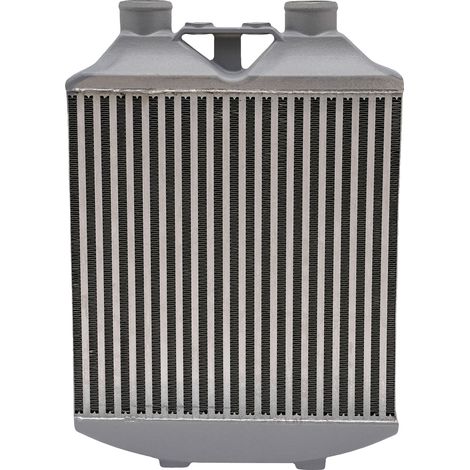 Intercooler, Alliage d'aluminium, Pression de travail de 60 psi, Argent (1/2)