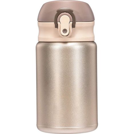 Bouteille Thermos En Acier Inoxydable - Double Paroi Sous Vide - Résistant Aux Fuites - Pour Eau Chaude Ou Froide - 350 ml (1/5)