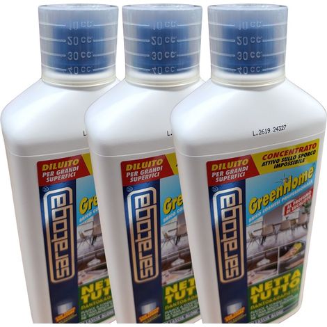Saratoga Nettatutto detergente concentrato universale casa superfici 3 lt