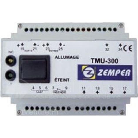 Télécommande Zemper BI FONCTION/contact à clef-DBR (1/4)