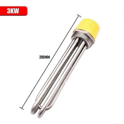 Élément chauffant en acier inoxydable 2026, tube chauffant de 1 1/2 pouce, 230 V, 6/4 pouces, 3 kW, 6 kW, 9 kW, 12 kW (1/5)