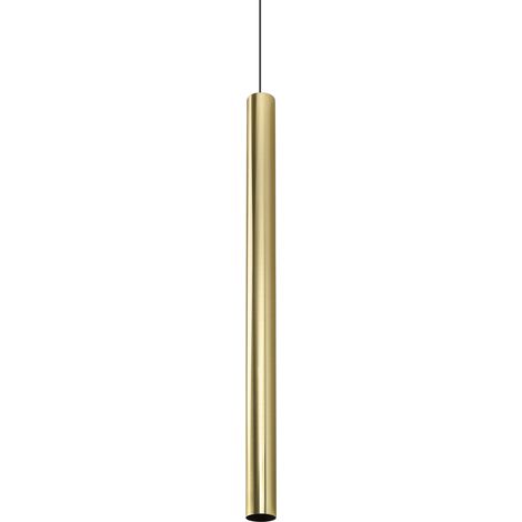 Ideal Lux Lampada da terra Look 1 luce GU10 ottone alluminio vetro