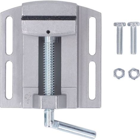 Tornillo de banco de alta resistencia para taladro, abrazadera para carpintería, soporte para fresadora, soporte de banco de 0 a 70 mm. (1/5)