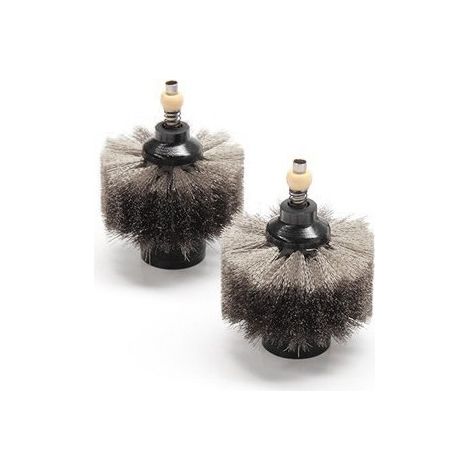 JBC Cepillos de limpieza negros Pack de 2 piezas
