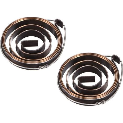 Ecleanfy-2Pcs Ressort de Rappel Perceuse à Colonne Aliment Penne Bobine Assemblage 680mm 35x6x0.7mm
