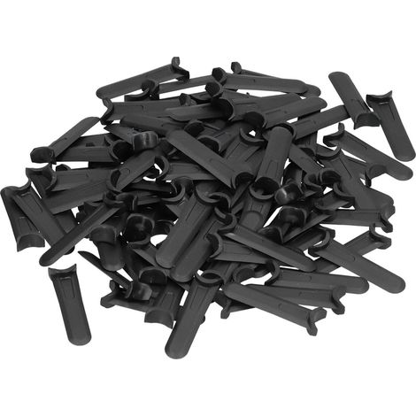 100 lames de rechange en plastique pour tondeuse à gazon et outils de taille de jardin