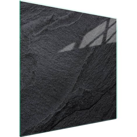 Glasofenschutzplatte 50x52 Schiefer (1/5)