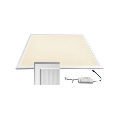 LED Lichtpanel "CTP-62 Office" warm 62x62cm, 3000K, 40W, 3750lm, UGR16