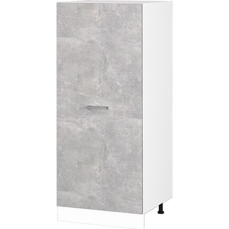 Mobile cucina dispensa R-Line, Calcestruzzo, 60 cm, Vicco