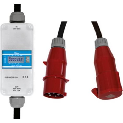 Eltako DSZ180CEE 32A contador de energía blanco compacto digital
