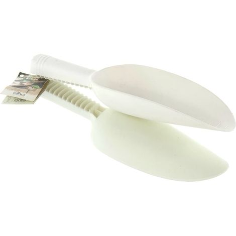 elho® Green Basics Handschaufel Scoop M Weiß 30 x 5 cm - Kunststoff (1/2)