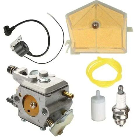 Carburateur de bobine d'allumage for tronçonneuse Husqvarna 51 55 Walbro WT-170 503281504 (1/4)