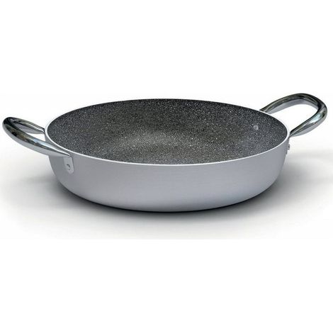 Ballarini Faitout Professionnel avec 2 Poignées Antiadhésif Kerastone Granite Série 2800 32 Cm