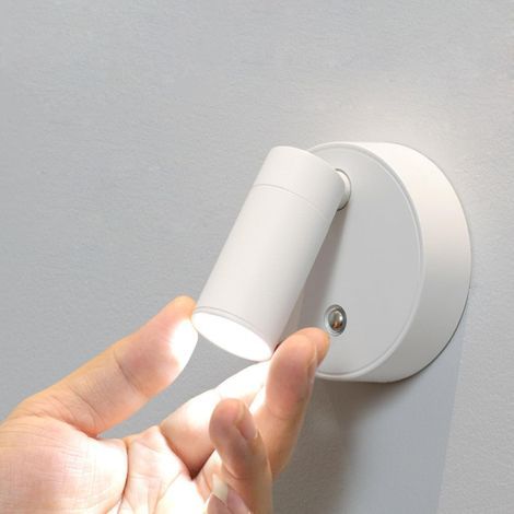 Applique a LED, applique da interno, controllo touch magnetico, rotazione a 360°, applique dimmerabile (1/5)