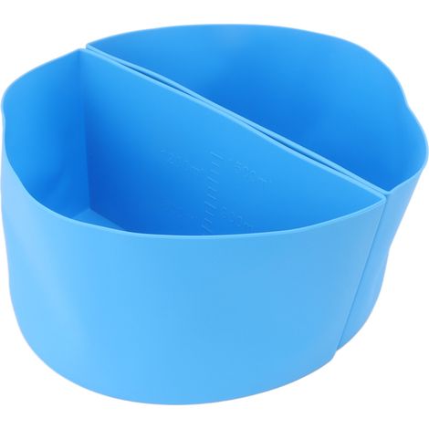 Lot de 6 Rehausseurs de Cuisson Lente en Silicone Réutilisable pour 6 QT, Séparateur Alimentaire pour Marmite Ronde, Compatible 6 Litres, Bleu (1/5)