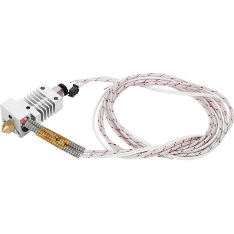Tête d'extrusion 3D CR1012V avec buse distante, bloc chauffant intégré, tête d'impression haute température pour imprimante, remplacement pièce, compatible filament, précision. (1/5)