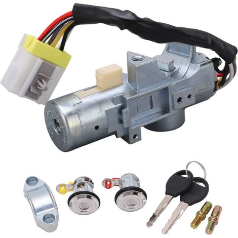 Interruptor de encendido con bloqueo automático (2 llaves) para Navara D22 (1997-2006) (1/4)