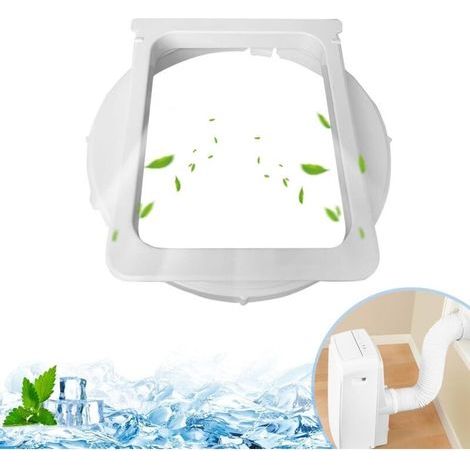 Tuyau Climatiseur Mobile Adaptateur Clim Fenetre,Climatiseur Adaptateur de Tuyau de Fenêtre Interface,pour Climatiseur Mobile 150mm Coupleur de Tube Extension Raccord Tuyau Pièce de Raccord (1/5)