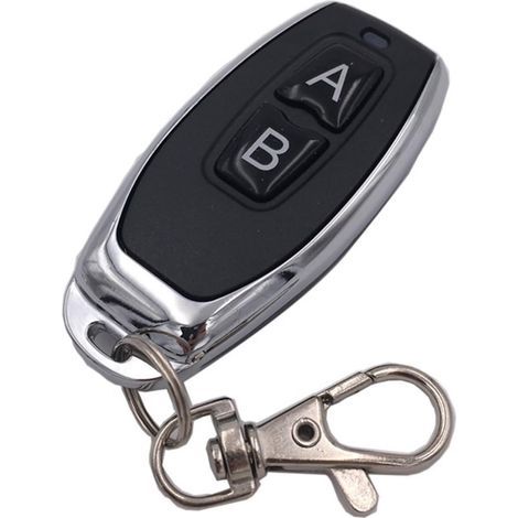 Kit d'ouvre-portes automatiques Récepteur et émetteur de relais ca à télécommande sans fil universelle 433MHz for le contrôle universel de la porte de garage et de la porte pour accessoires de portail (1/5)