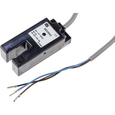 Capteur photoélectrique Faisceau direct (fourche) RS PRO, 7 mm, Fourche, IP64 ( Prix pour 1 ) (1/3)