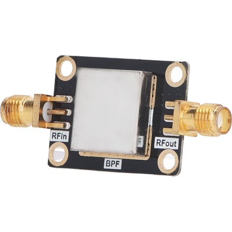 Filtre passe-bande 50 ohms à faible perte d'insertion pour radioamateur SDR avec interface SMA (1/5)