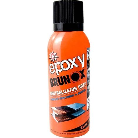 Tratamiento y imprimación anticorrosión con epoxi Brunox, 150 ml, en spray.