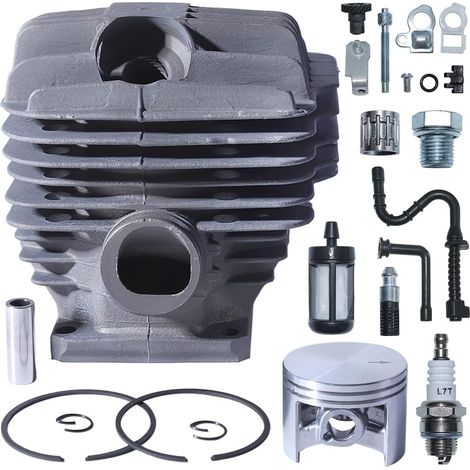 Kit de réglage de chaîne de filtre à carburant avec piston de cylindre de 52 mm pour tronçonneuse Stihl MS460 046 1128 020 1217 (1/5)