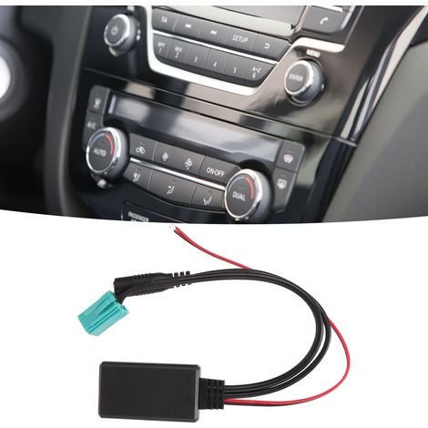 Microphone audio de voiture, adaptateur auxiliaire Bluetooth, câble audio pour Renault Clio Espace (1/5)