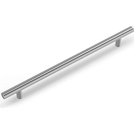 Lot de 10 Poignee de Meuble Cuisine Poignée Cuisine 160mm Poignées de Cuisine Argenté Poignées de Meubles en Acier Inoxydableet Nickel Brossé poignee entraxe 160mm (1/5)