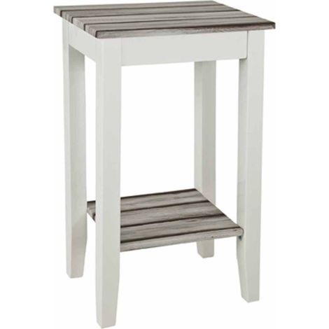 Console Vintage "Maritimo" 69cm Blanc