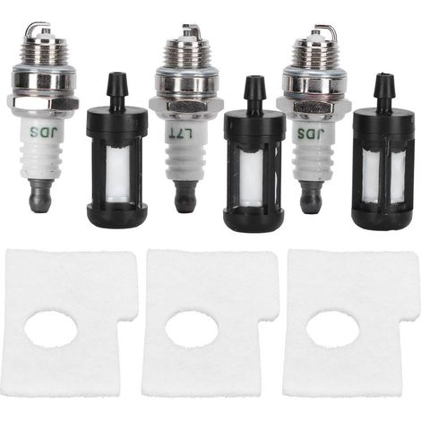 Jeu de bougies d'allumage de filtre à Air et de carburant, adaptés à Stihl MS180 MS170 018 017 MS 180 170 (1/5)