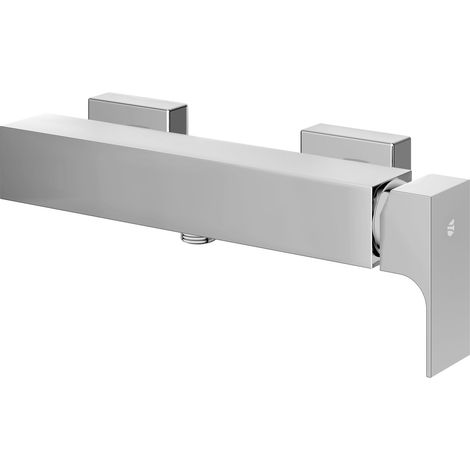 BERNSTEIN - Miscelatore doccia a parete in ottone cromato, miscelatore in ceramica - 29x4,3x7,7cm (LxAxP) - LAVOA	cromo