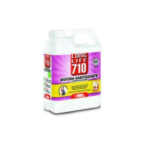 Biocida-Sanitizzante Per Impianti Termici "Long Life 710" Tanica 1 Lt. (1/2)