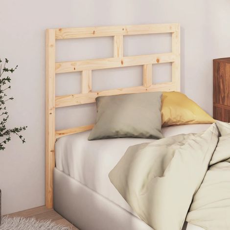 Testiera per Letto 96x4x100 cm in Legno Massello di Pino vidaXL (1/5)