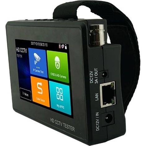 Testeur de vidéosurveillance prenant en charge la caméra IP Testeur De Vidéosurveillance IPC-1800ADH Plus Avec Caméra Ip De Test Intégrée, Création De Point D'accès, Testeur De Vidéosurveillance, Moni (1/5)
