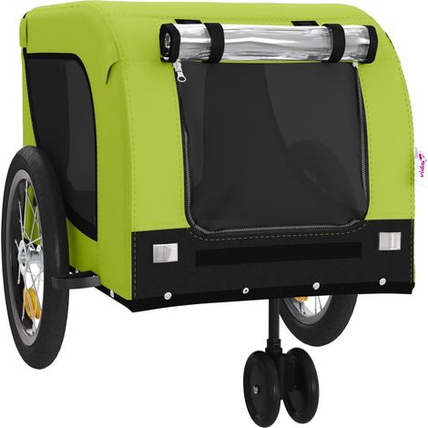 Rimorchio/carrello per animali domestici verde 020044296